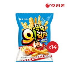 오리온 찍먹 오감자 버터갈릭 감자튀김, 64g, 14개