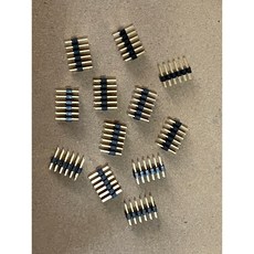 if 雙排排針 2mm間距 180度DIP, 1個, 2x5pin(2顆)