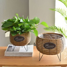 아이가든 플라워 바스켓 화분 스탠드, 대형