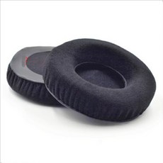 通用型 耳機套 可用於 E50 E50BT S500 S700 耳機替換耳罩 直徑90MM, 1個, 耳機套- 黑色亮皮(表面光滑)