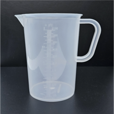 플라스틱 비커(비이커) / 계량컵, 1개, 5L, 반투명