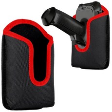 Vinanker Scanner Holster (Handle Series) Heavy Duty Metal Belt Clip Durable & Thick Design Comf, Red