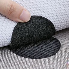 일상발견 벨크로테이프 소품고정테이프, 블랙