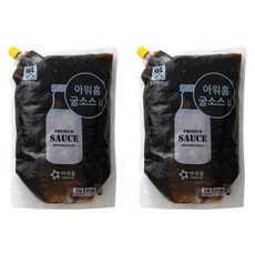 아워홈 행복한맛남 굴소스II, 2개, 2kg