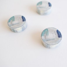 Yohaku 紙膠帶 交叉圖案 手帳裝飾, 1個