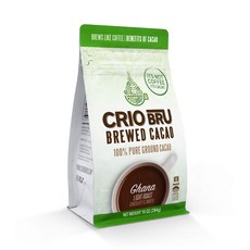 크리오 브루 가나 라이트 로스트 283g 백 | 천연 건강 Crio Bru Ghana Light Roast - Coffee Alternative Natural Healthy Dr, 10온스(1팩), 1개