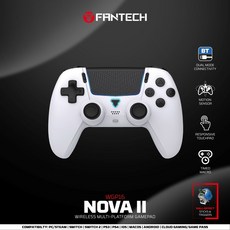 PC 조이스틱 휴대용 게임패드 팬텍 노바 II WGP16 무선 컨트롤러 홀 및 이펙트 트리거 PS4 NS2 유선 컨트롤러용 내장 스피커, 1)WGP16 WHITE