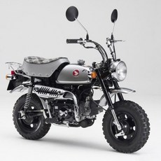 후지미 혼다 몽키 스쿠터 50주년 기념판 실버 오토바이 프라모델 1:12, 1개