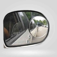 초보 운전 차량 주행 보조 부착식 사이드 보조 순정옵션튜닝 미러 자동차튜닝용품 사각지대미러, 1개, 단일옵션