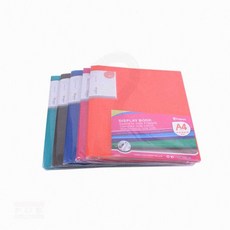 사무 학생 A4 바인더화일 40p 서류보관 클리어 서류정리 악보파일