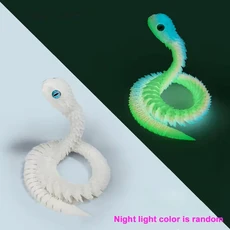 3D 프린트 나인테일 여우 다관절 액션 피규어 움직일 수 있는 장식 입상 가정 사무실 18cm, 01 Rainbow, 1개