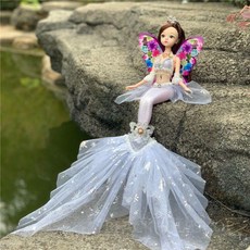 비브랜드 인어공주 인형 피규어 장난감 공주인형 인형놀이 마론 구체관절인형 50종 핸드메이드 선물 호환, 40~49cm(의상에 따라 상이), A21, 1개