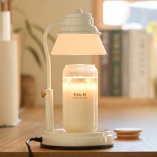 캔들백화점 (국내산)높낮이 조절 워머 + 미니 안개꽃 디자인캔들 세트, 잉글리쉬페어&프리지아(430g), 매직 타이머 화이트