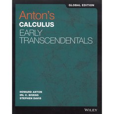 Anton's Calculus: Early Transcendentals Global Edition Calculus Textbook 9781119248903
