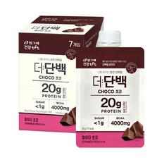 빙그레 더단백 파우더 초코 7개 (7개입 1개), 31g, 1개