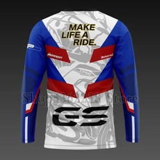 For bmw 호환 R1250 GS 바이크 오토바이 모터스포츠 모토라드 레이싱 저지 어드벤처 라이딩 스포츠 여행 롱 티셔츠 여름 자외선 차단, 01 S