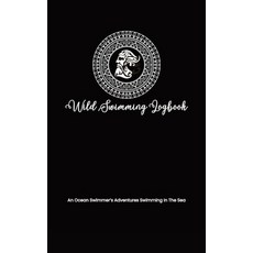 (英文圖書)Wild Swimming Logbook For Ocean Swimmers Adventures: Mens Swim Tracker Journal &... 精裝版, Born to Swim, English