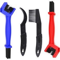 자전거 세척 도구 세트 정비 브러시 체인 키트 4개, 4개.