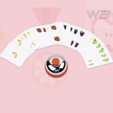 와볼샵 과일그림 종치기 보드게임 그림카드 카드놀이 아이들