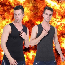 기모러닝 기모런 남자메리야스 방한내복 방한 방한런 남자슬림보온조끼