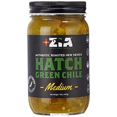 454그램 (1개 팩) 중간 매운맛 오리지널 뉴 멕시코 Original New Mexico Hatch Green Chile By Zia Green Chile Company -