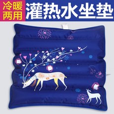 賣場新品冬季必備註水式熱水袋安全保暖大號熱水袋加熱水坐墊註水暖水袋暖宮護腰暖水袋女家用宿捨熱敷墊, 灌熱水款 【寶藍小鹿】 【不可充電】