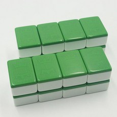 自動麻將機專用牌 40-48號牌, 綠色一副,中檔48號112張, 1個