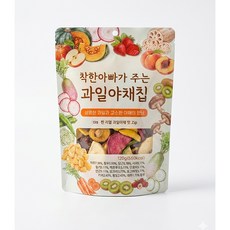 착한아빠가 주는 과일야채칩 120g, 2개