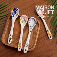 프라카 폴란드풍 도자기 티스푼 4P 세트 754936, 세트상품