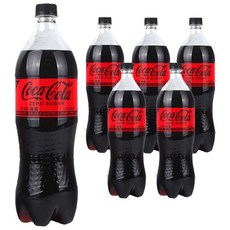 코카콜라 제로 업소용, 12개, 1.25L