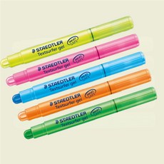 고체형광펜 1자루 파이롯트프릭션 제브라형광펜 강템, 1개