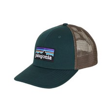 파타고니아 PATAGONIA P-6로고 트러커 캡 캐스케이드그린 38289 CASG