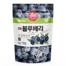 냉동 블루베리 1kg/미국OR캐나다 랜덤발송, 1개, 1kg