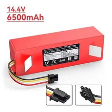 Roborock S50 Pure/MAX/MaxV/MaxV Ultra/Q5 Pro/MAX 진공 청소기용 기존 14.4V 12800mAh 대용량 배터리, 05 6500mAh