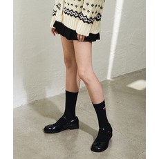 [그린버터] Butter Long Socks (Black)