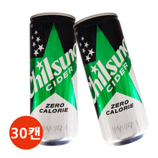 (롯데칠성) 칠성사이다 제로, 250ml, 1개
