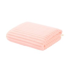 加厚糖果絨雲朵浴巾 大浴巾毛巾 珊瑚絨浴巾 吸水速乾 70x140cm, 1個, 糖果絨浴巾-[粉]