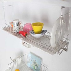 슬라이드 씽크 선반 스텐식기건조대 주방도구걸이 식기정리대 kiw+150FS