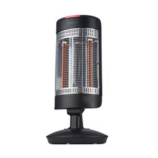 AirRun 遠紅外線電暖器 無光速暖 安全節能, 黑, HA111