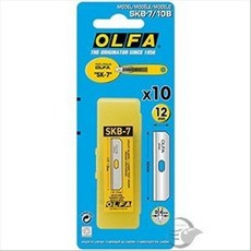 OLFA SKB-7 /10B輕巧安全工作刀片 (SK-7美工刀替刃), 1個