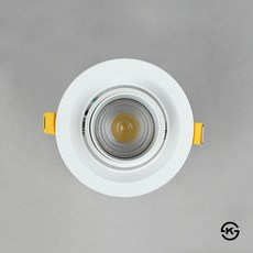 LED 컴파스 3인치 매입등 8W, 전구색, 3000K(전구색)
