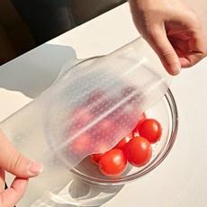 만능 실리콘 덮개 요술 뚜껑 밀봉 랩 10X10cm 가성비 가심비, 실리콘랩10x10, 1개