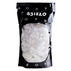 SSIZZO Clear Shield 拋棄式浴帽 100入, 1個, 透明