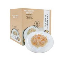 참좋은간식 애견보양식 파우치, 혼합맛(삼계/북어), 80g, 10개