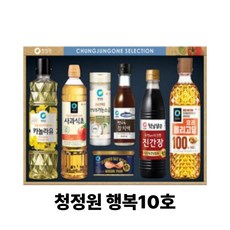 청정원 2026 설 선물세트 행복10호, 1세트