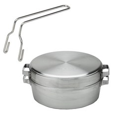 소토 (SOTO) 스테인리스 네덜란드 오븐 10 인치 듀얼 리프터 세트 ST-910DLS