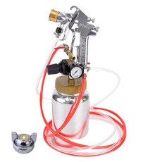 水包水多彩漆噴槍10陞壓力桶，乳膠漆油漆專用，仿大理石噴塗，水包砂搶, 1個, 2升精品銅頭六孔871噴槍2.5