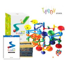 아키레일 창의놀이 레일블록 롤링볼 자이언트 플러스 136p 사고놀이 시각, 1개