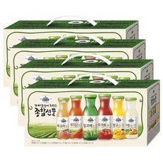 가야농장 꼬마병 종합선물세트 180ml x 12병 4SET, 4세트