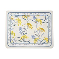 凡尼塔 科技納帕廚房吸水瀝水墊 快速吸水 易清潔 蔬菜圖案設計, 英式下午茶, 1個